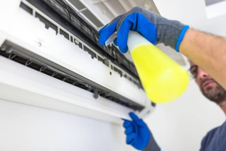 Cleaning An Air Conditioning System