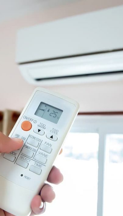 Air conditioner remote — Air Conditioning for Home & Business Taylors Beach, NSW