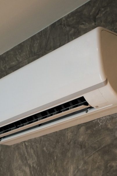 An Air Conditioner On Wall